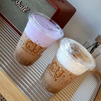 Gu Coffee & Tea - Taro and Sea Salt Coffee - Coffee & Tea Near Me - Roseville, California