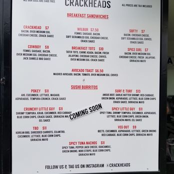 Crackheads - Cocktail Bars Near Me - Carlsbad, California