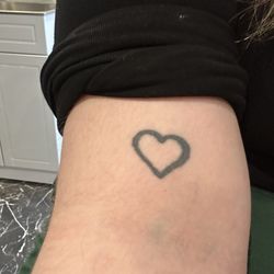 Carter's Tattoo - "Doughboy" is terrible, I asked for something as simple as a heart. Finally getting it removed.