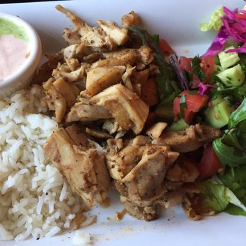Cafe Nur - Gyro chicken plate - Mediterranean Near Me - Los Altos, California Cafe Nur - Gyro chicken plate - Mediterranean Near Me - Los Altos, California