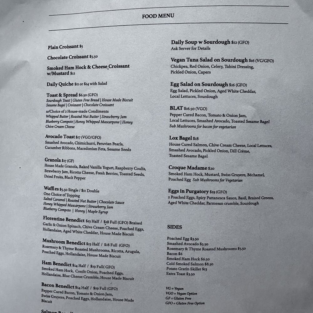 greenhorn food menu greenhorn food menu