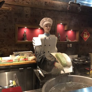 Dragon Legend - This creepy mechanical woman that shaves the noodles - Chinese Near Me - Markham, Ontario