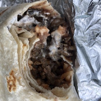 La Costa - Money shot of the carne asada burrito - Mexican Near Me - San Jose, California La Costa - Money shot of the carne asada burrito - Mexican Near Me - San Jose, California