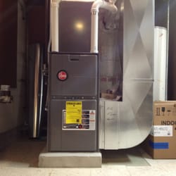 Westview Heating & Cooling Inc - Rheem furnace 95% efficiency