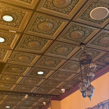 Taste of India - Ceiling, beautiful. - Indian Near Me - Melbourne, Florida