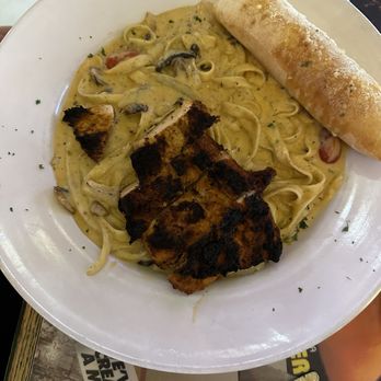 Mr B's Roadhouse - Blackened Chicken Fettuccine - New American Near Me - Clarkston, Michigan Mr B's Roadhouse - Blackened Chicken Fettuccine - New American Near Me - Clarkston, Michigan