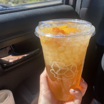 Da Vien Coffee - Peach Tea* - Desserts Near Me - Westminster, California Da Vien Coffee - Peach Tea* - Desserts Near Me - Westminster, California
