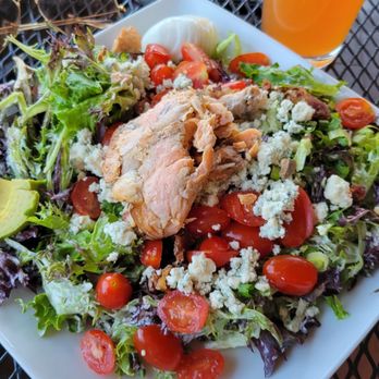 Harvest - Cobb salad with smoked salmon and Sonoran Shandy - New American Near Me - Oro Valley, Arizona