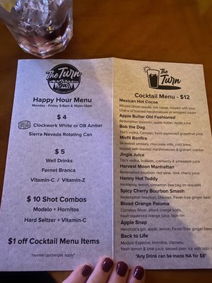 Menu photo 2 Turn 3 South Lake Tahoe, CA