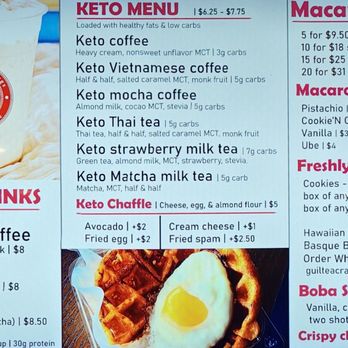 Guiltea Cravings - Center menu screen - Coffee & Tea Near Me - San Diego, California Guiltea Cravings - Center menu screen - Coffee & Tea Near Me - San Diego, California