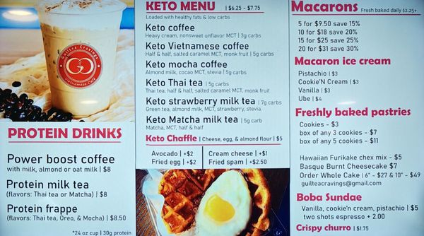 Menu photo 4 Guiltea Cravings San Diego, CA Menu photo 4 Guiltea Cravings San Diego, CA