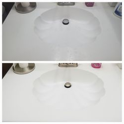 Rock Solid Cleaning - Before and after