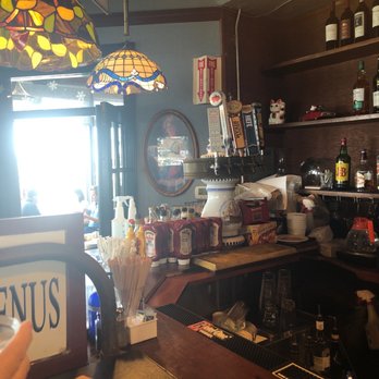 Moss Beach Distillery - Part of the bar!! - Seafood Near Me - Moss Beach, California