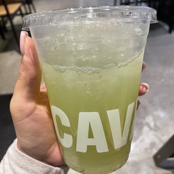 CAVA - Cucumber mint juice - Salad Near Me - Kingwood, Texas CAVA - Cucumber mint juice - Salad Near Me - Kingwood, Texas