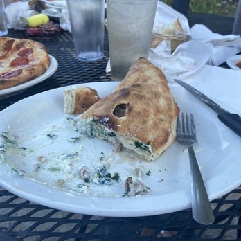 Little Italy - Create your own calzone. Spinach, beef, and mushrooms. - Italian Near Me - Tallahassee, Florida Little Italy - Create your own calzone. Spinach, beef, and mushrooms. - Italian Near Me - Tallahassee, Florida