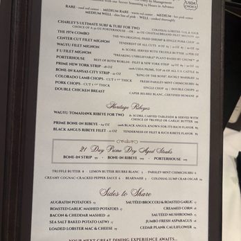Charley's Steak House - Hefty but worth it - Steakhouses Near Me - Kissimmee, Florida