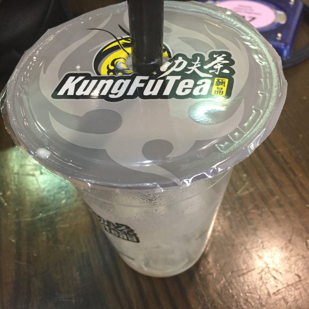 Kung Fu Tea - So good I forgot to get a pic of the actual tea. Lol - Bubble Tea Near Me - Columbus, Ohio Kung Fu Tea - So good I forgot to get a pic of the actual tea. Lol - Bubble Tea Near Me - Columbus, Ohio