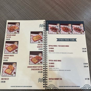 Hot Cajun Crawfish - Menu - Cajun/Creole Near Me - Edmonds, Washington