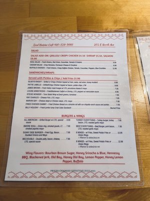 Menu photo 1 Soul Kuisine Cafe Baltimore, MD