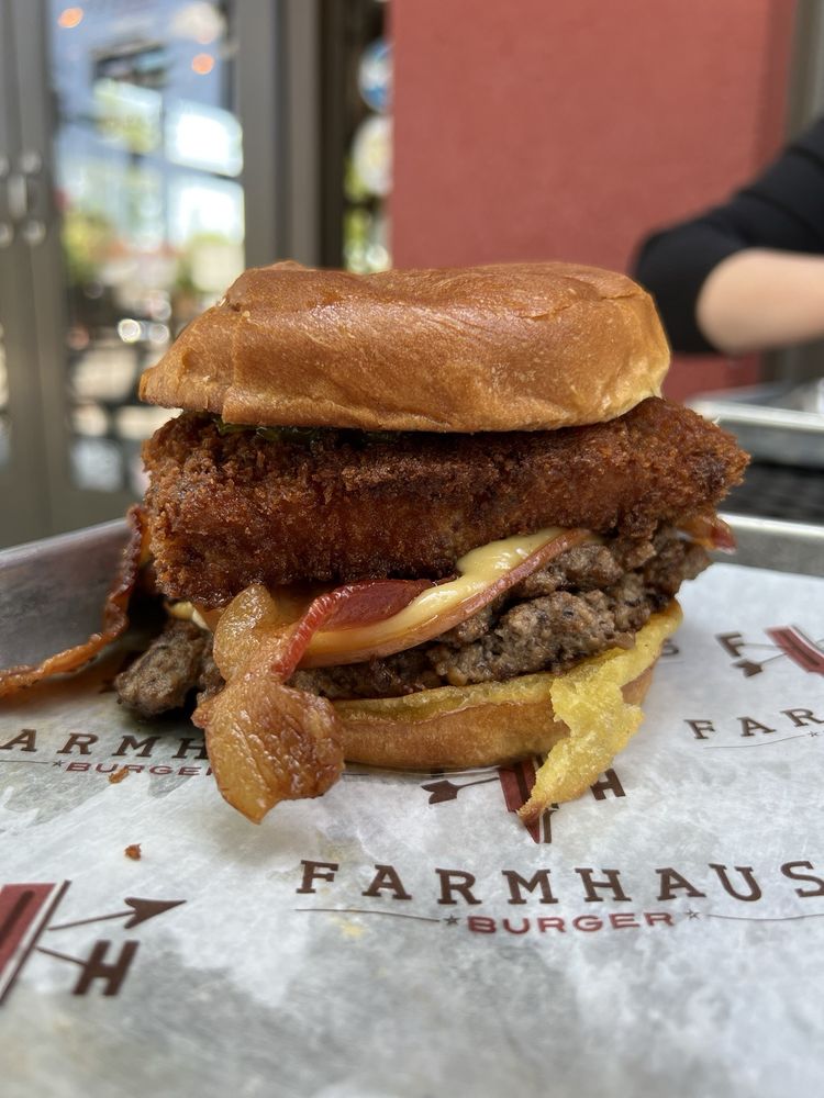 Food from Farmhaus Burger
