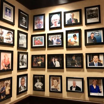 Frank's Steak House - Famous photo wall - Steakhouses Near Me - Cambridge, Massachusetts