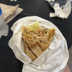 Latin 21 Street Food - Chicken wrap