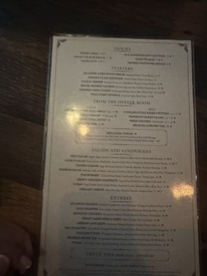 Menu photo 8 The Pearl Tampa, FL Menu photo 8 The Pearl Tampa, FL