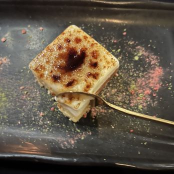 CharcoalNiku - Complimentary lemon crème brûlée - Asian Fusion Near Me - Oak Park, California CharcoalNiku - Complimentary lemon crème brûlée - Asian Fusion Near Me - Oak Park, California