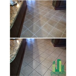 Cincinnati Maintenance - Tile and Grout Color Seal