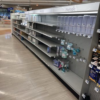 Rite Aid - Empty shelves - Drugstores Near Me - Davis, California