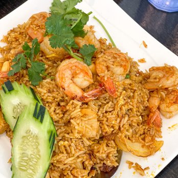 Basil Delight - Shrimp pineapple fried rice (I'd order this again too) - Thai Near Me - Pleasanton, California Basil Delight - Shrimp pineapple fried rice (I'd order this again too) - Thai Near Me - Pleasanton, California