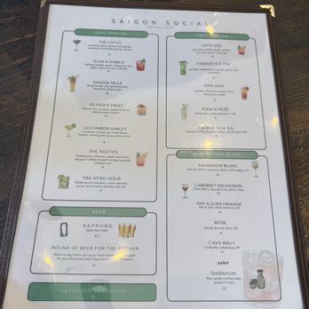 Saigon Social - March 2025 menu - Vietnamese Near Me - New York, New York Saigon Social - March 2025 menu - Vietnamese Near Me - New York, New York