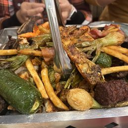 2 people parrillada