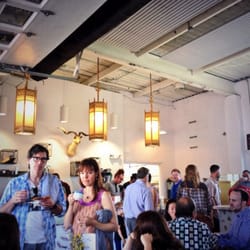 Milktooth - Bright, funky atmosphere. Lovely little patio and original garage doors that open. One of Indy's best.