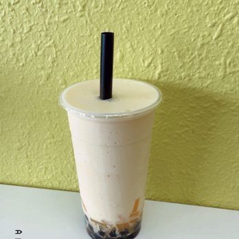 Boba & More Xpress - Mango smoothie with mango jelly & tapioca - Coffee & Tea Near Me - Houston, Texas