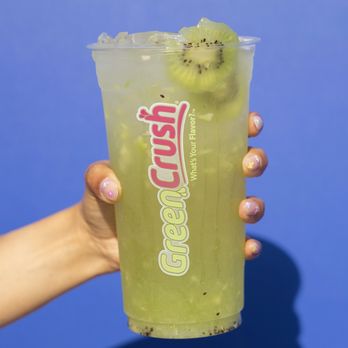 Green Crush - Kiwi Crush Juice - Juice Bars & Smoothies Near Me - Riverside, California