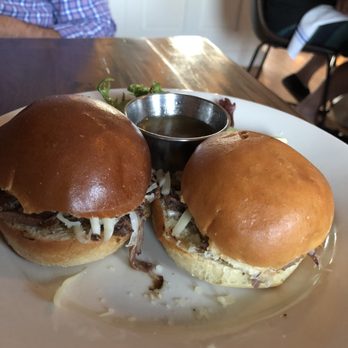 Bath Brewing Company - Pulled Pork Sliders with Au Jus - Brewpubs Near Me - Bath, Maine Bath Brewing Company - Pulled Pork Sliders with Au Jus - Brewpubs Near Me - Bath, Maine