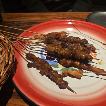 Mr Beigai BBQ Restaurant - Beef skewers. - Barbeque Near Me - Richmond, British Columbia