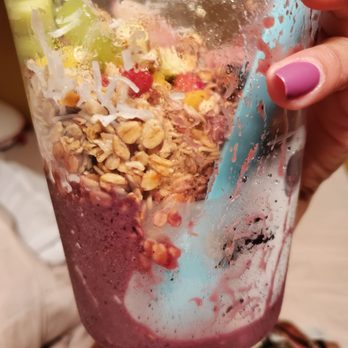 Snowflakes - acai works, more like granola works - Shaved Ice Near Me - Artesia, California Snowflakes - acai works, more like granola works - Shaved Ice Near Me - Artesia, California