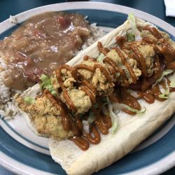 Springdale Lunch - Oyster po'boy