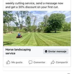 Horse Landscaping Service