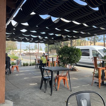 Cortina's - The front patio area. - Italian Near Me - Orange, California