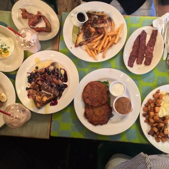 Papermoon Diner - Four entrees and four sides devoured by three very hungry, but ultimately very happy people. - Diners Near Me - Baltimore, Maryland Papermoon Diner - Four entrees and four sides devoured by three very hungry, but ultimately very happy people. - Diners Near Me - Baltimore, Maryland