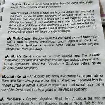 The Teapot on Wheels - Good Selection of loose leaf teas to choose from - American Near Me - Gold Hill, Oregon