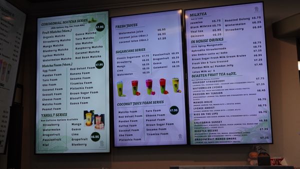 Menu photo 1 Beastea Santa Clara, CA