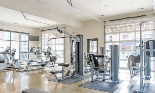 Fitness Center & Yoga Studio - Elevate your lifestyle, Arium FreeMoreWest is so much more than just a place to lay your head at the end of the day! Stay fit and centered with our state of the art fitness and yoga studios. Whether your lifting weights or finding your zen, we have everything you need to reach your wellness goals right at home!