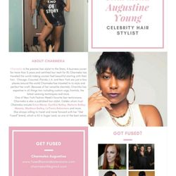 Fused Hair & Extensions - My Media Kit of my Celebrity Work