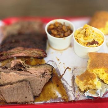 Holy Smoke Texas Style Barbecue - Sampler platter $28. Everything was delicious and perfect for my daughter and I to share - Barbeque Near Me - Bishop, California Holy Smoke Texas Style Barbecue - Sampler platter $28. Everything was delicious and perfect for my daughter and I to share - Barbeque Near Me - Bishop, California