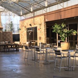 Outdoor courtyard.