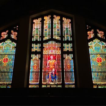Princeton United Methodist Church - Stained glass windows by Louis Comfort Tiffany. It is one of only 3 windows by Tiffany in all of Princeton. - Princeton, New Jersey Princeton United Methodist Church - Stained glass windows by Louis Comfort Tiffany. It is one of only 3 windows by Tiffany in all of Princeton. - Princeton, New Jersey